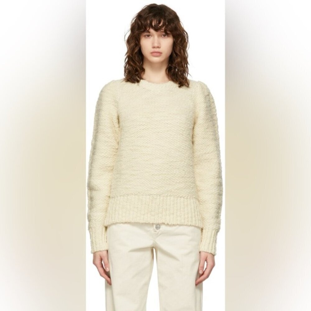 NWT Isabel Marant Off-White Wool Sybille Sweater38